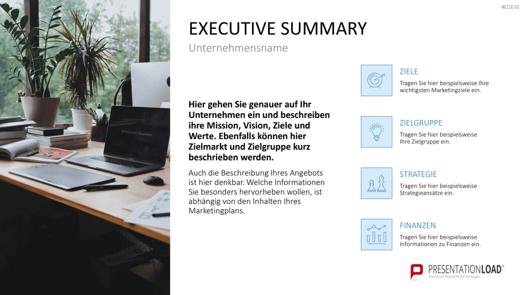 Marketingplan PowerPoint-Vorlage