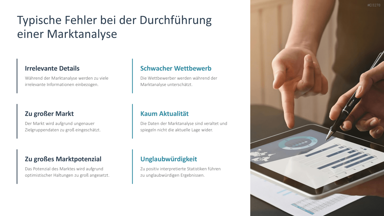 Marktanalyse PowerPoint-Vorlage