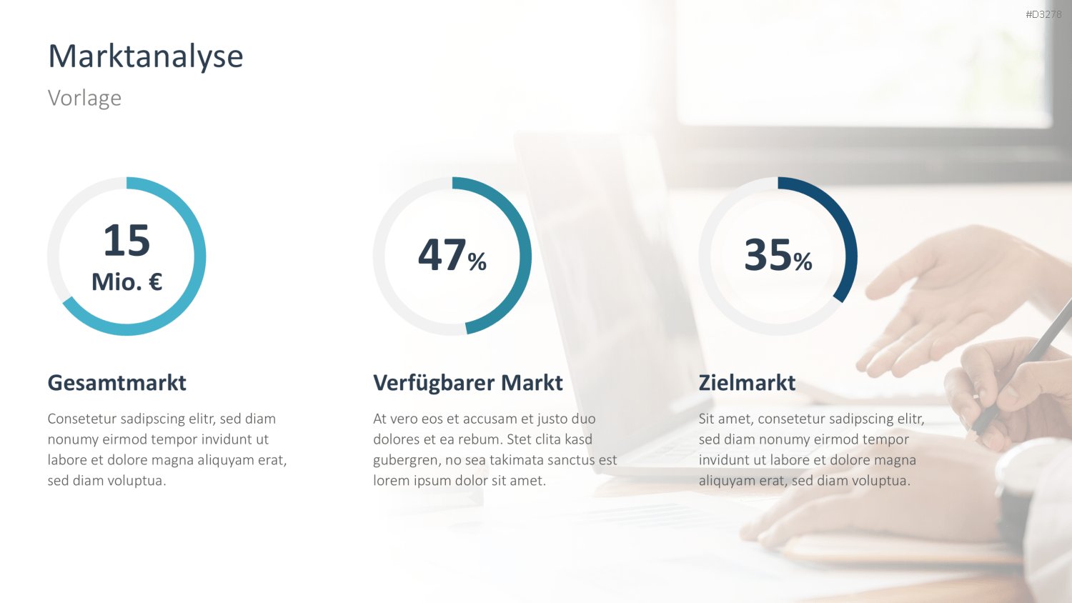 Marktanalyse PowerPoint-Vorlage