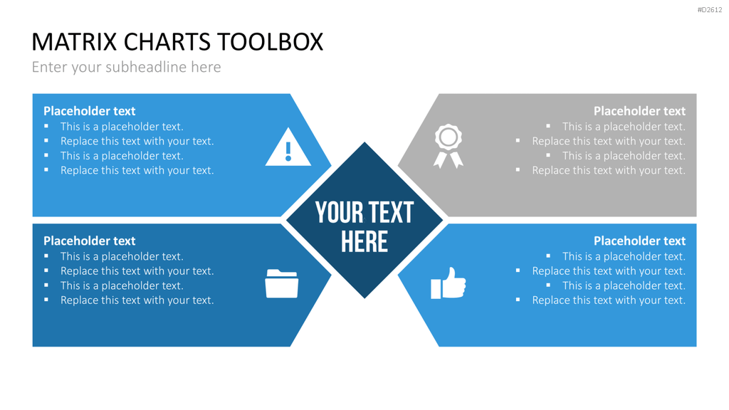 Matrix-Charts-Toolbox PowerPoint-Vorlage