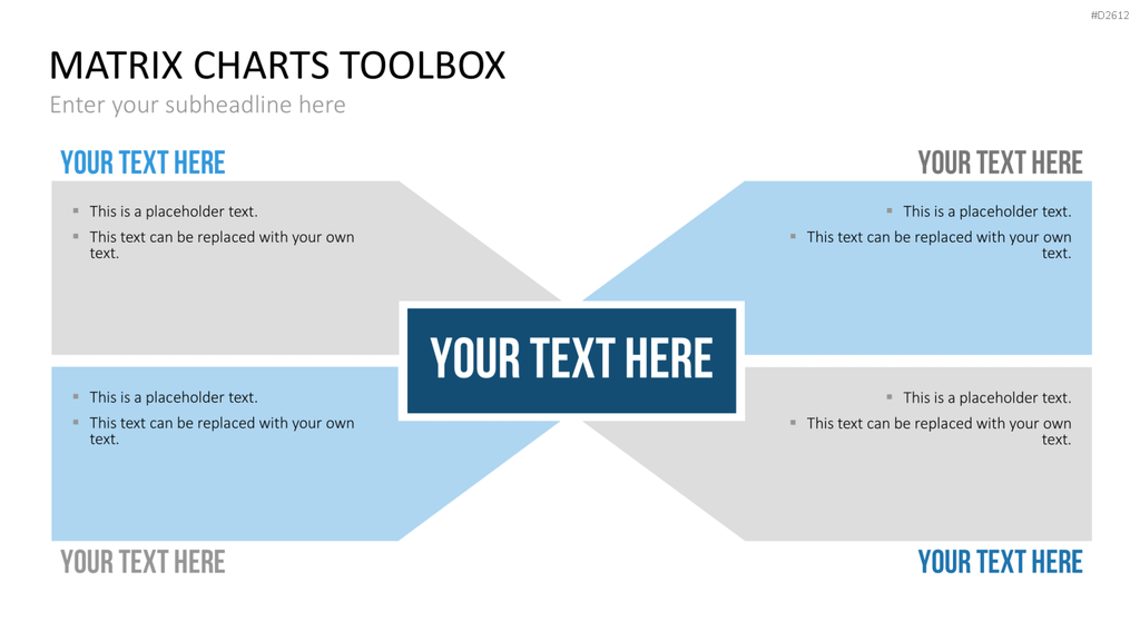 Matrix-Charts-Toolbox PowerPoint-Vorlage