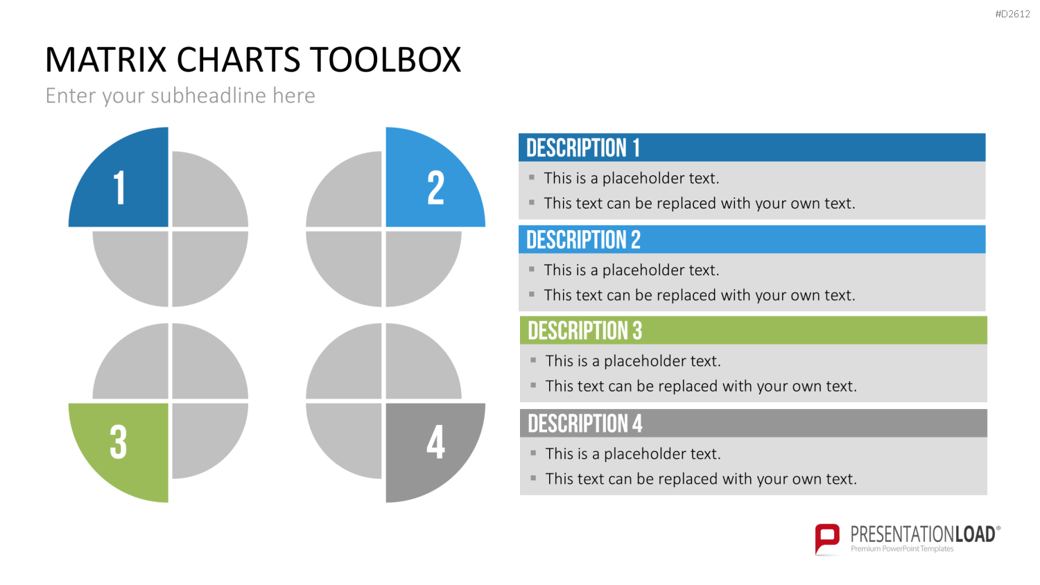Matrix-Charts-Toolbox PowerPoint-Vorlage
