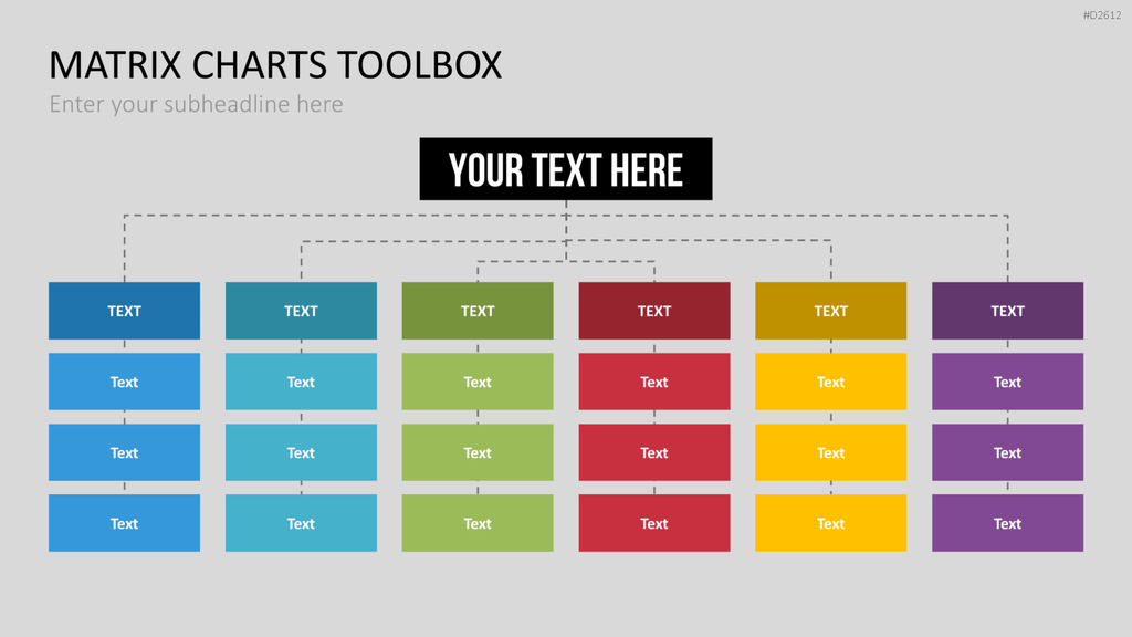 Matrix-Charts-Toolbox PowerPoint-Vorlage