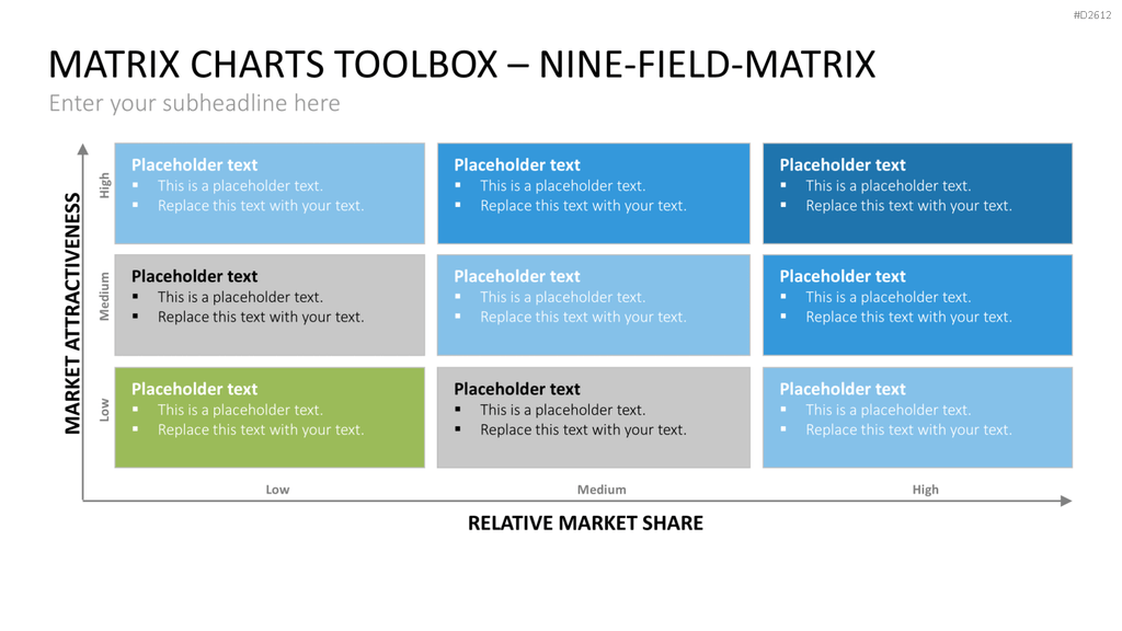 Matrix-Charts-Toolbox PowerPoint-Vorlage