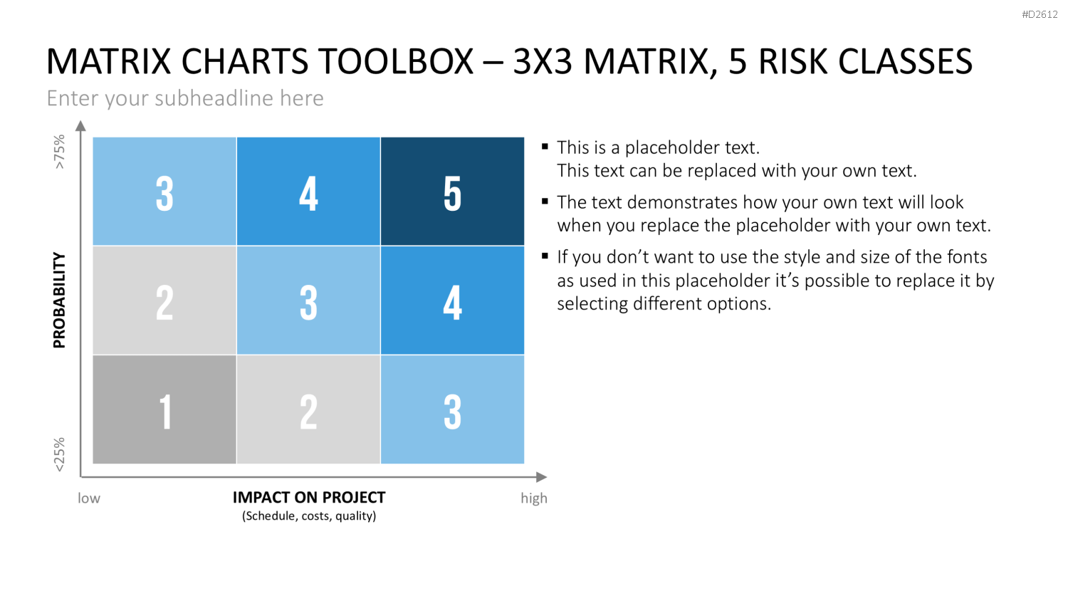 Matrix-Charts-Toolbox PowerPoint-Vorlage