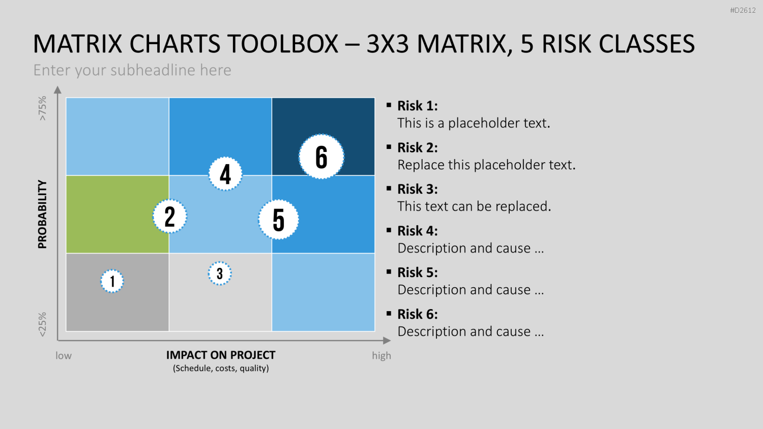 Matrix-Charts-Toolbox PowerPoint-Vorlage