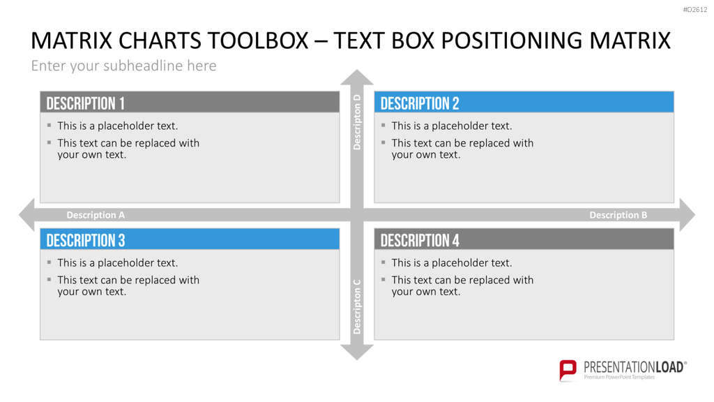 Matrix-Charts-Toolbox PowerPoint-Vorlage