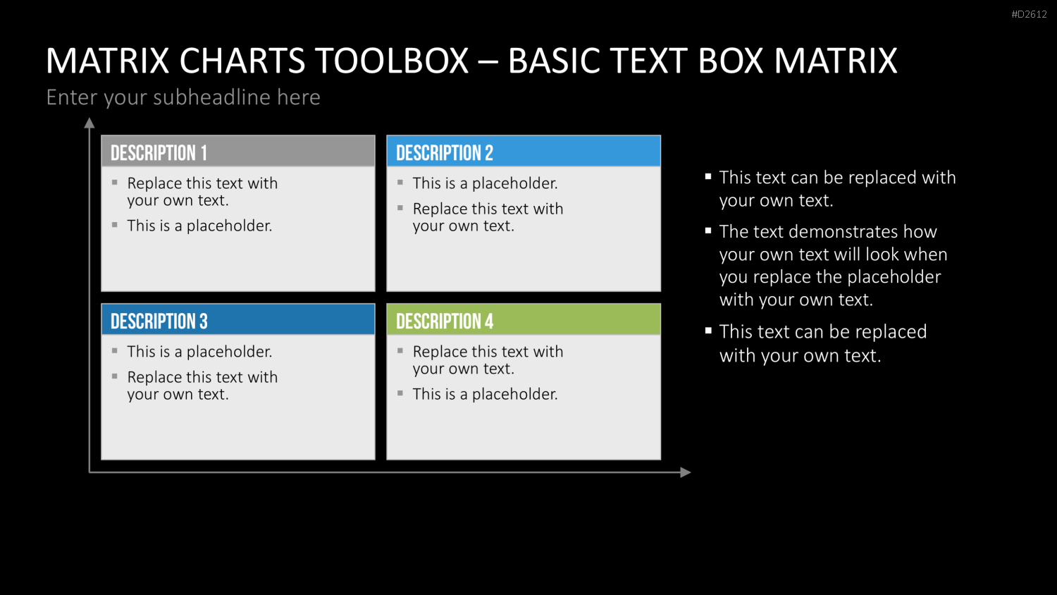 Matrix-Charts-Toolbox PowerPoint-Vorlage