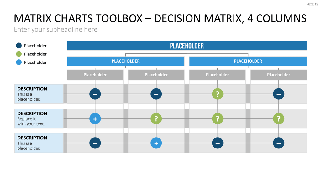 Matrix-Charts-Toolbox PowerPoint-Vorlage