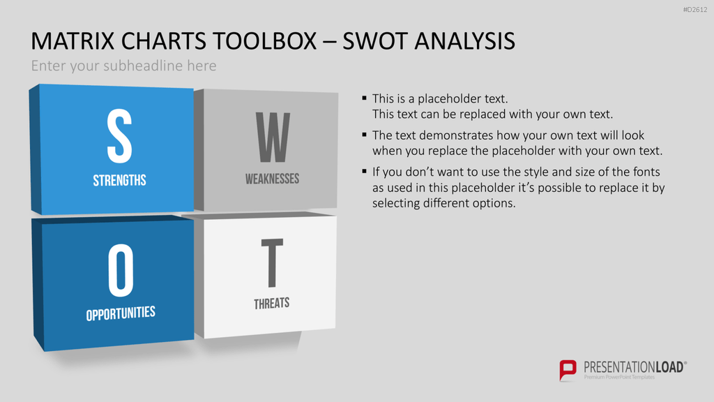 Matrix-Charts-Toolbox PowerPoint-Vorlage