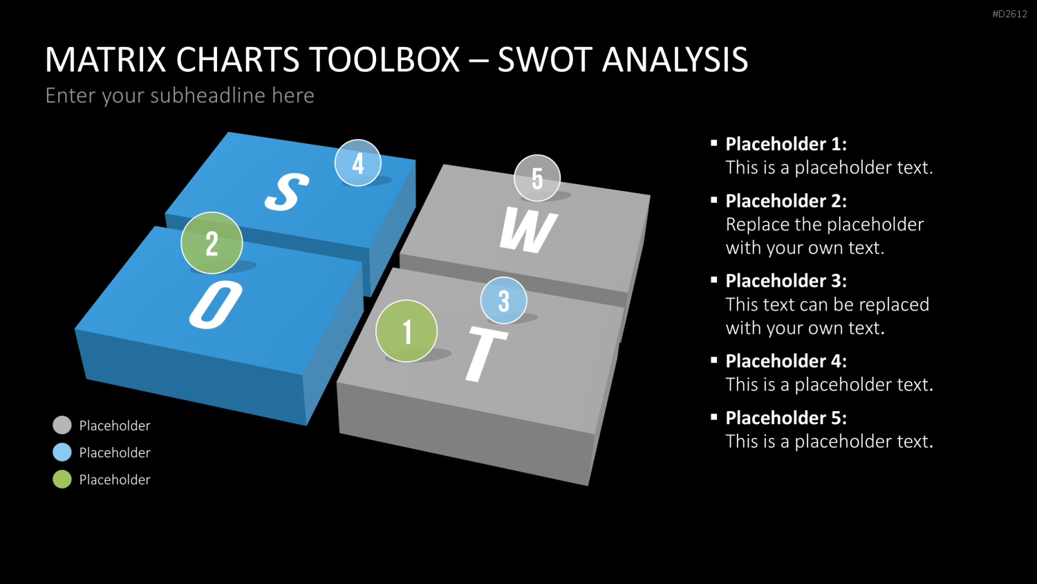 Matrix-Charts-Toolbox PowerPoint-Vorlage