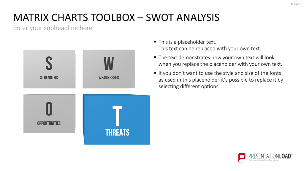 Matrix-Charts-Toolbox PowerPoint-Vorlage
