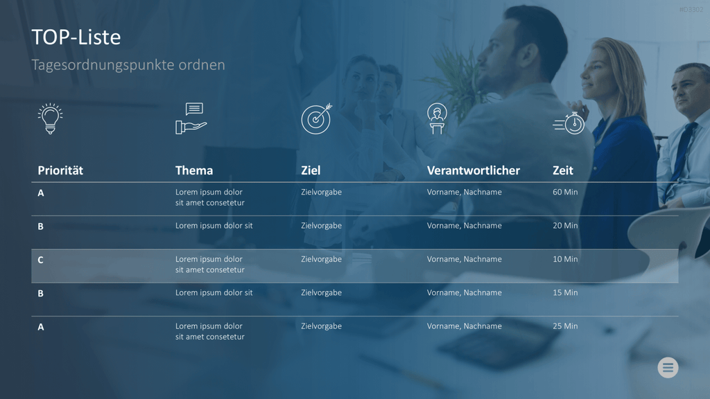 Meeting Toolbox PowerPoint-Vorlage