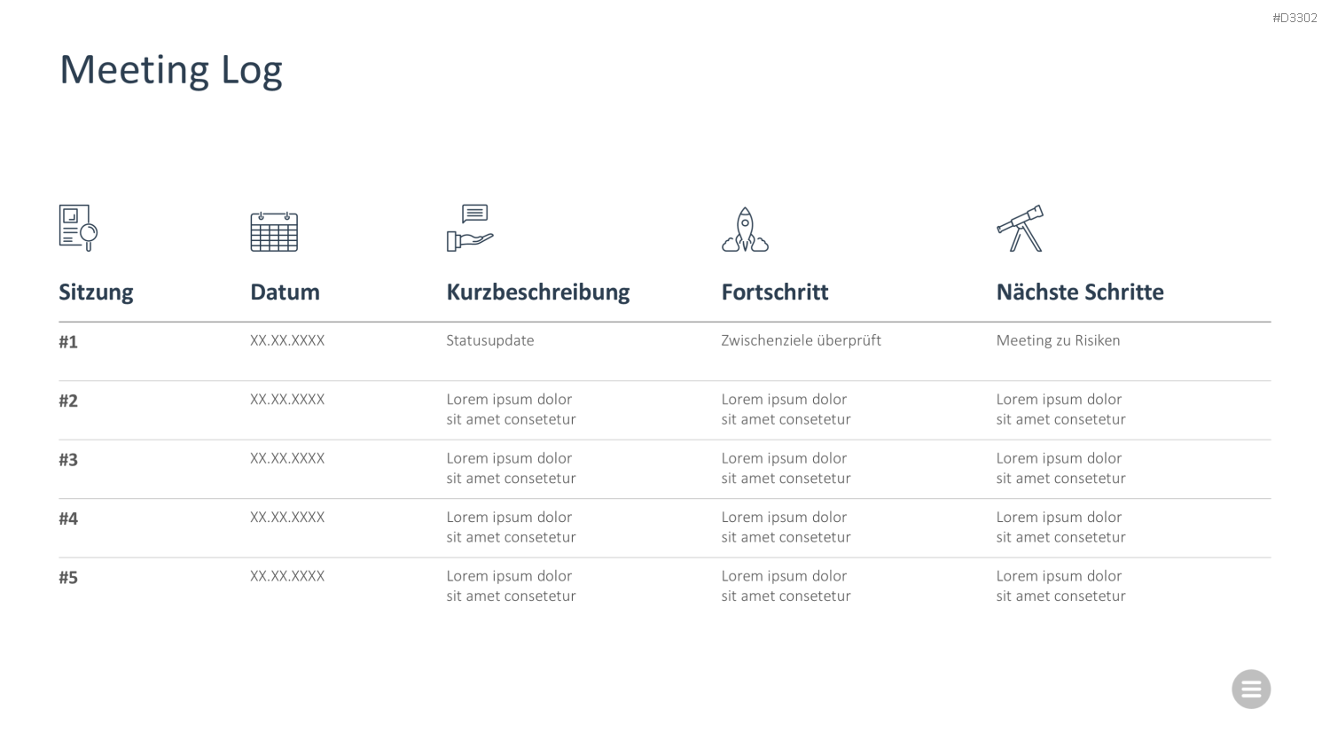 Meeting Toolbox PowerPoint-Vorlage
