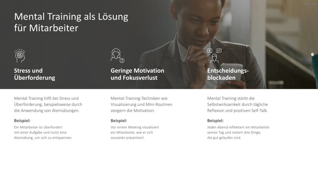 Mental Training PowerPoint-Vorlage