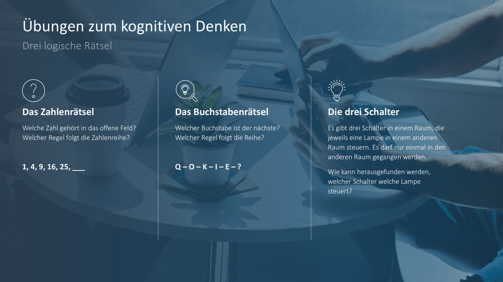 Mental Training PowerPoint-Vorlage