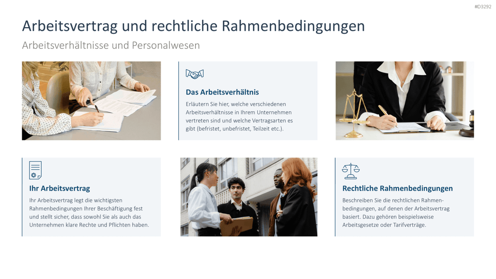 Mitarbeiterhandbuch PowerPoint-Vorlage