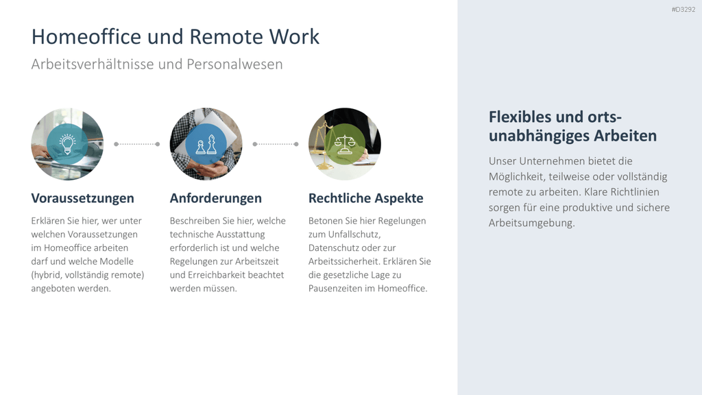 Mitarbeiterhandbuch PowerPoint-Vorlage