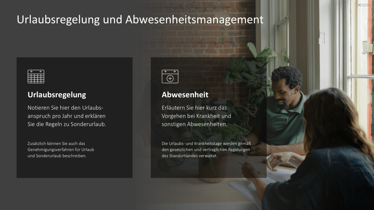 Mitarbeiterhandbuch PowerPoint-Vorlage