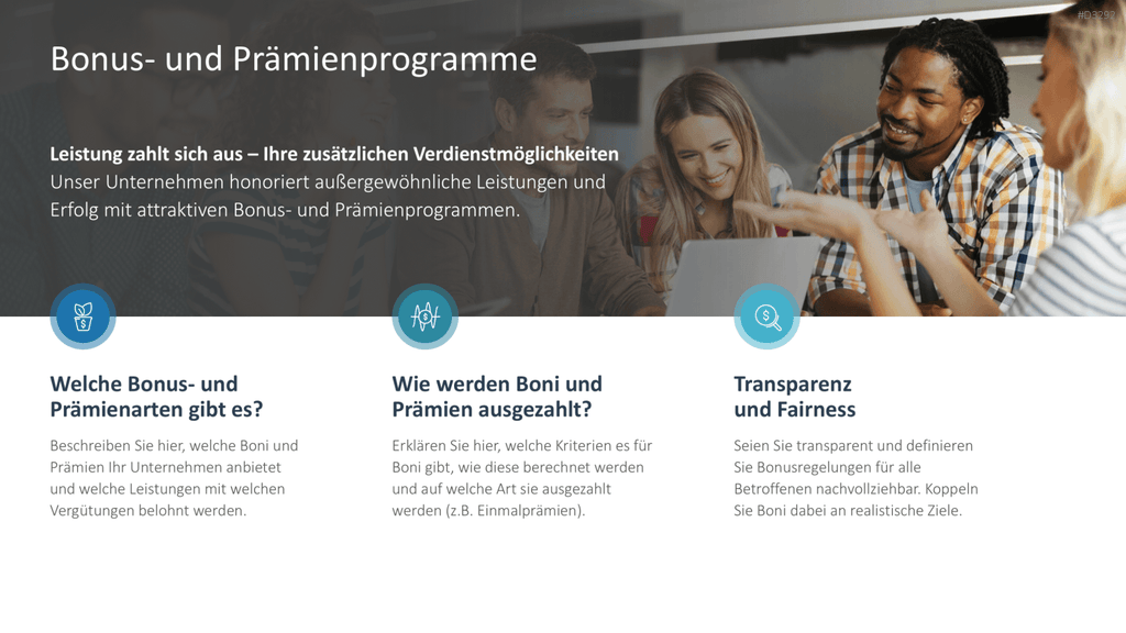 Mitarbeiterhandbuch PowerPoint-Vorlage