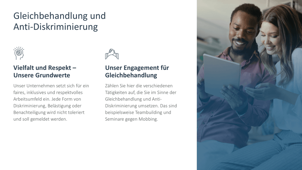 Mitarbeiterhandbuch PowerPoint-Vorlage
