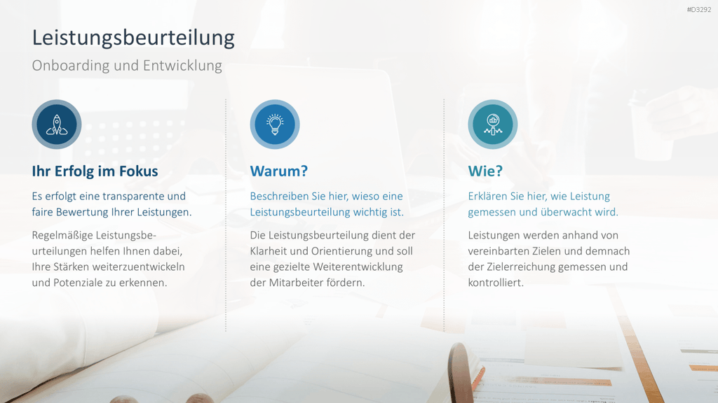 Mitarbeiterhandbuch PowerPoint-Vorlage