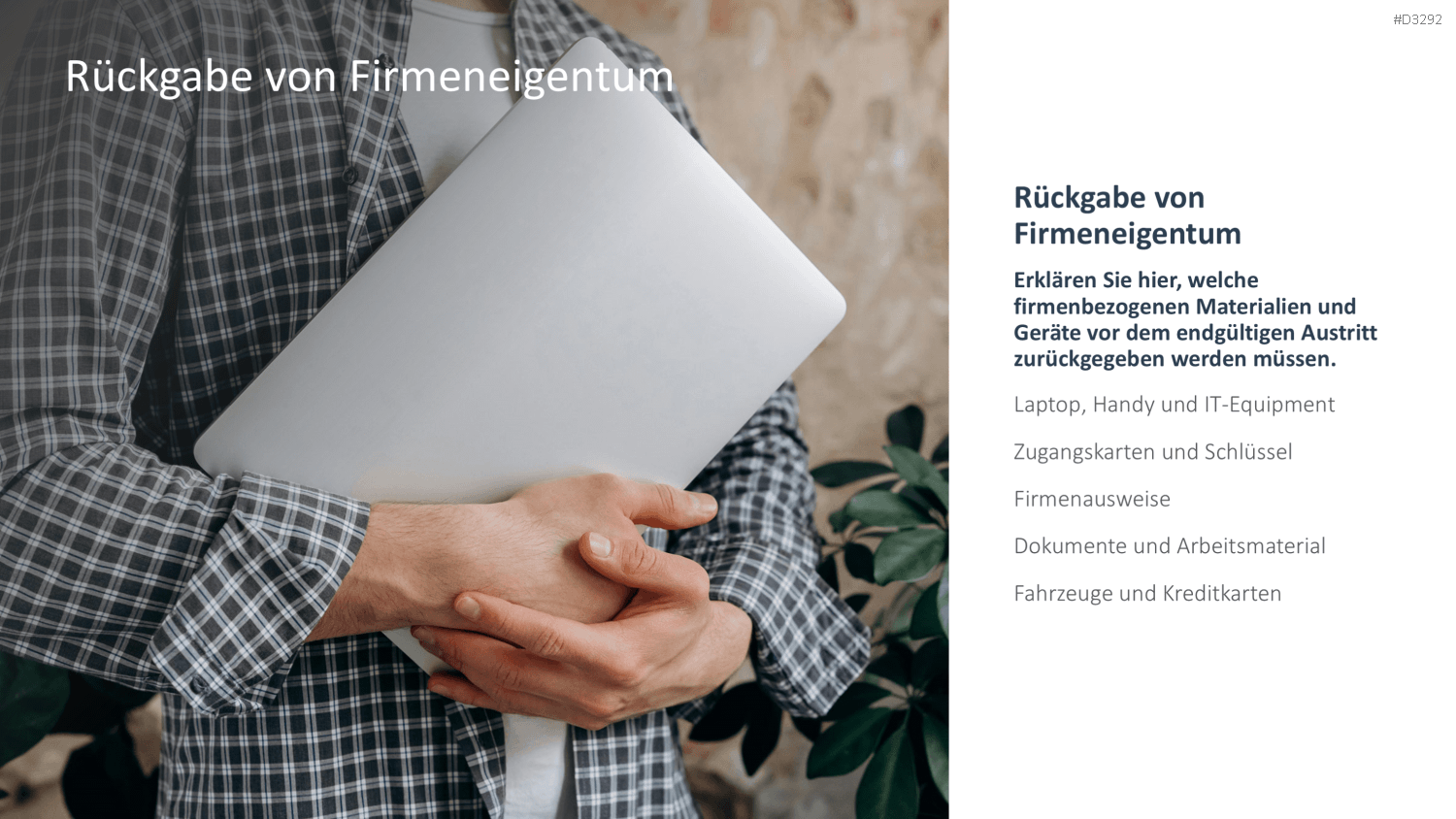 Mitarbeiterhandbuch PowerPoint-Vorlage