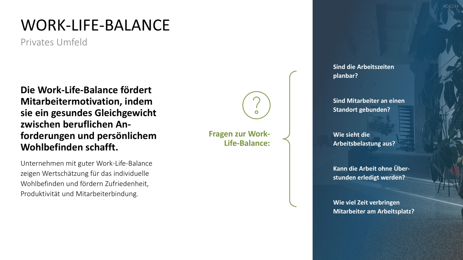 Mitarbeitermotivation PowerPoint-Vorlage