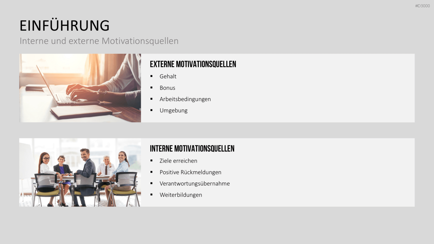Motivationstheorien Toolbox PowerPoint-Vorlage