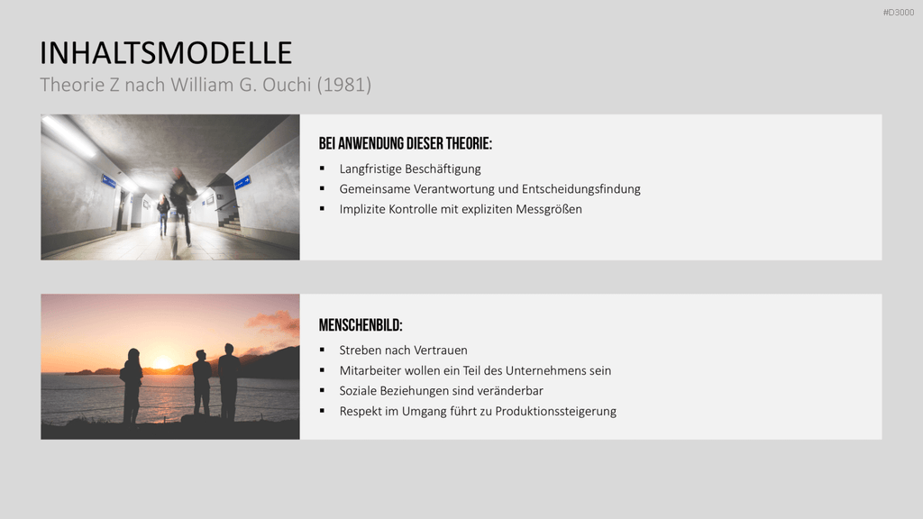 Motivationstheorien Toolbox PowerPoint-Vorlage
