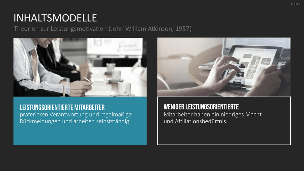 Motivationstheorien Toolbox PowerPoint-Vorlage