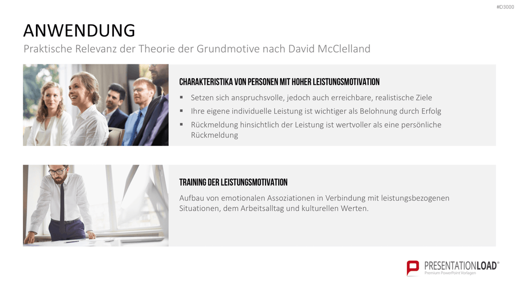 Motivationstheorien Toolbox PowerPoint-Vorlage