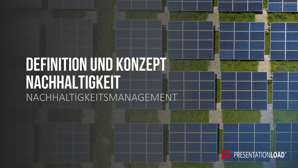 Nachhaltigkeitsmanagement PowerPoint-Vorlage