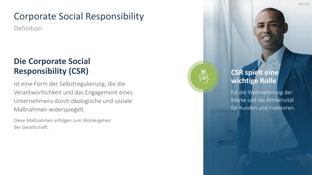 Nachhaltigkeitsmanagement PowerPoint-Vorlage