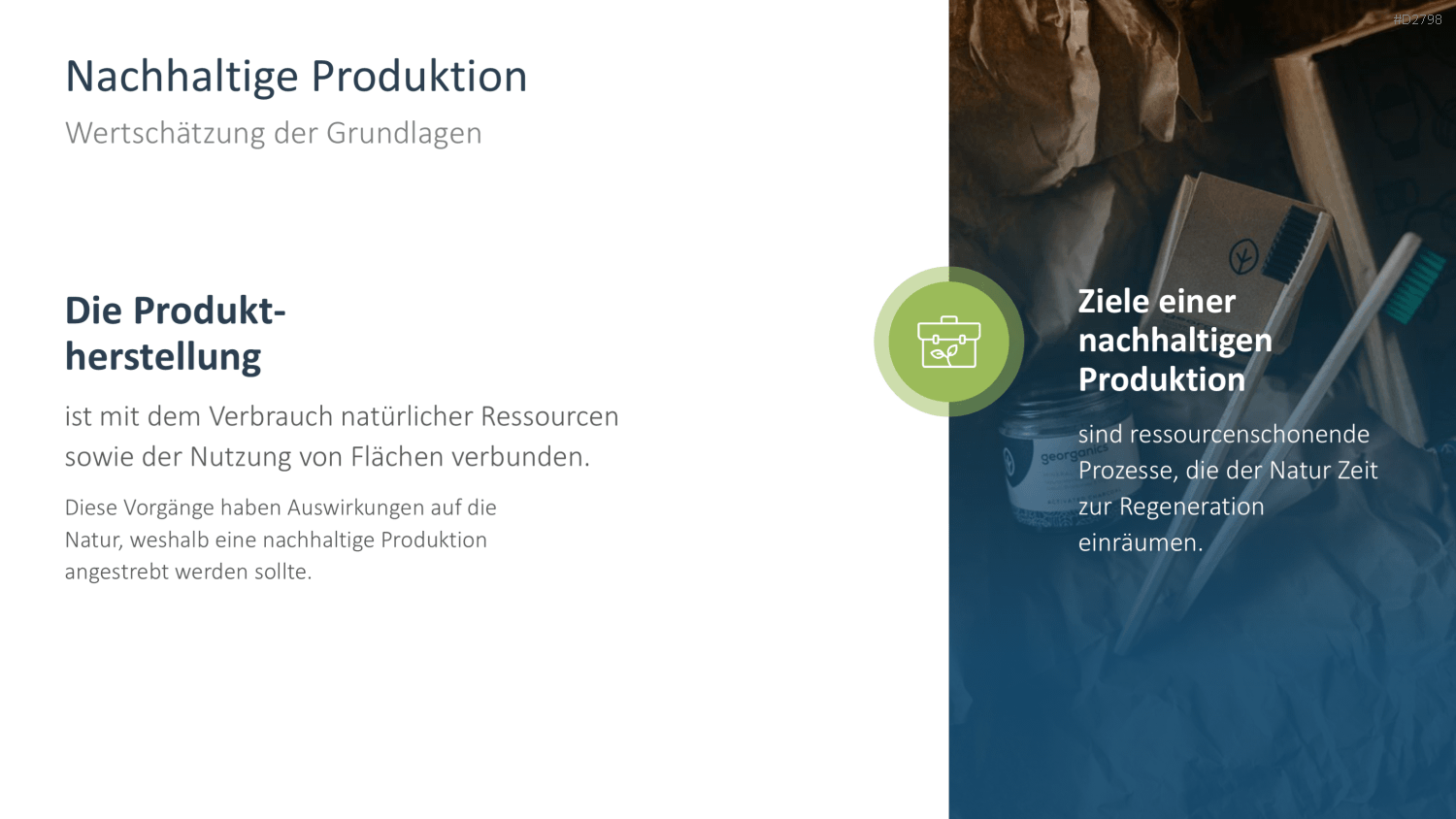 Nachhaltigkeitsmanagement PowerPoint-Vorlage