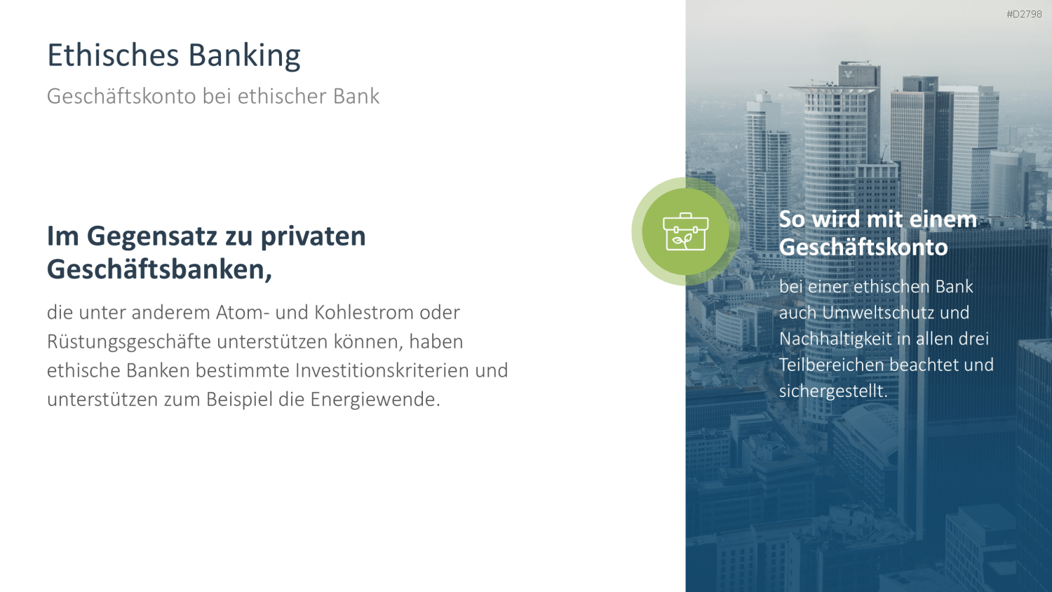 Nachhaltigkeitsmanagement PowerPoint-Vorlage