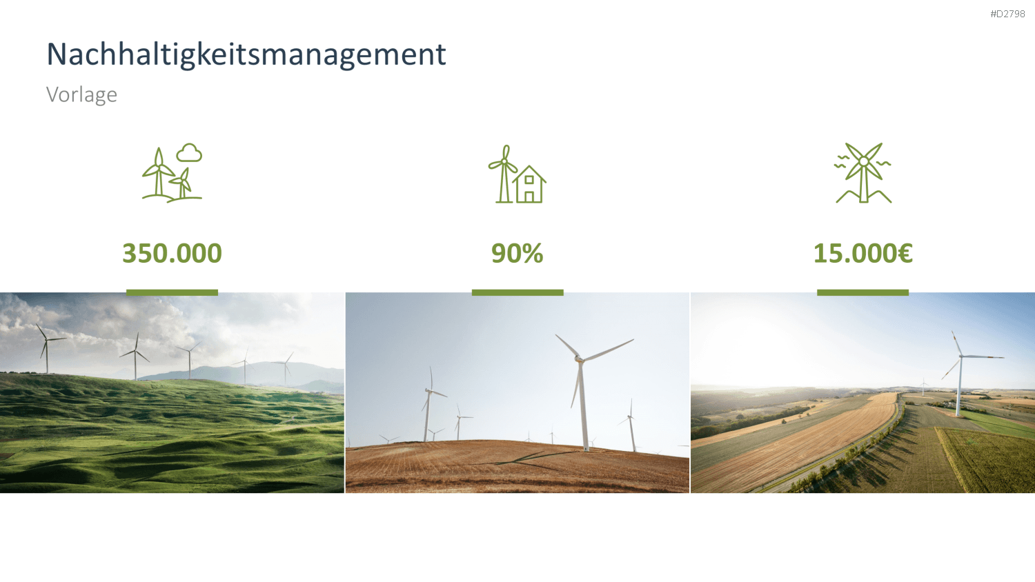 Nachhaltigkeitsmanagement PowerPoint-Vorlage