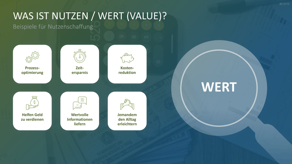 Nutzenversprechen (Value Proposition) PowerPoint-Vorlage