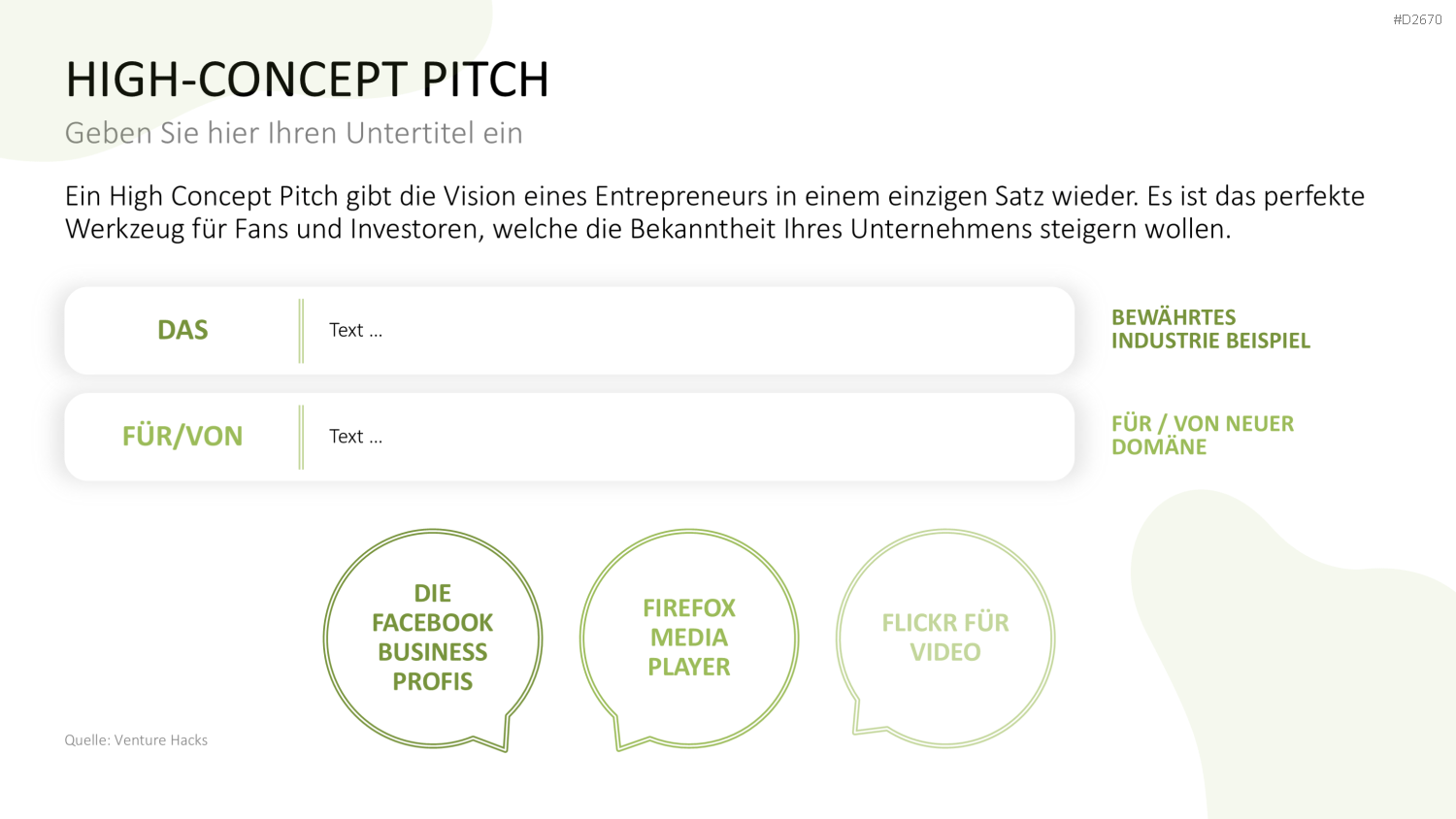 Nutzenversprechen (Value Proposition) PowerPoint-Vorlage