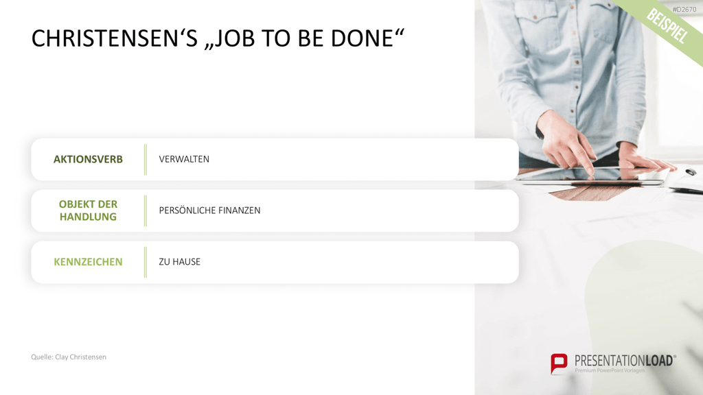 Nutzenversprechen (Value Proposition) PowerPoint-Vorlage