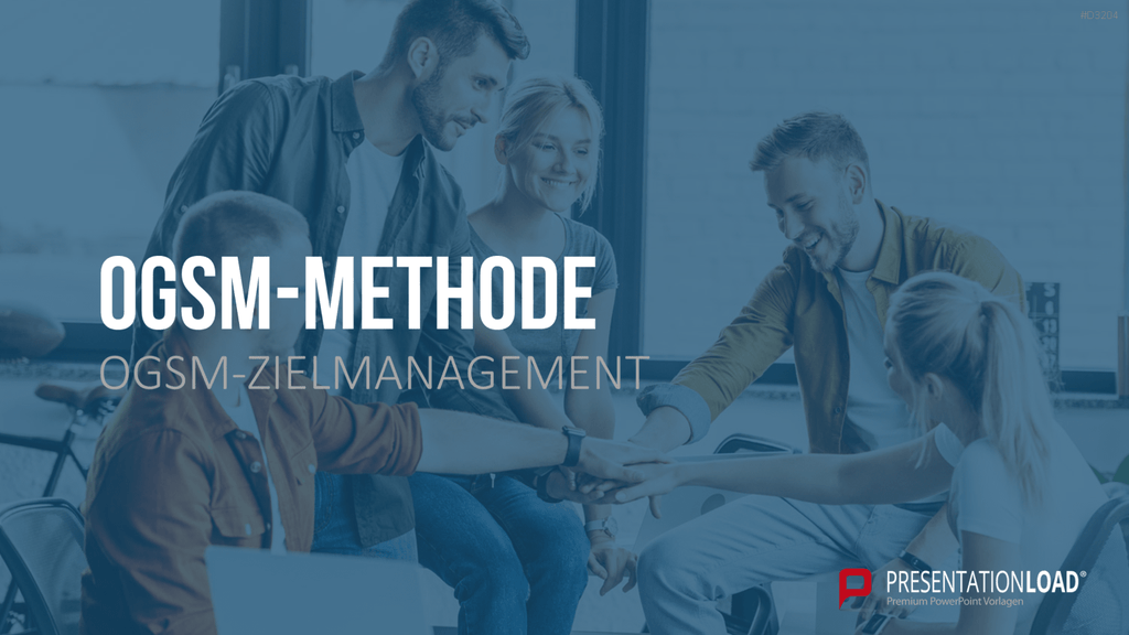 OGSM-Zielmanagement PowerPoint-Vorlage