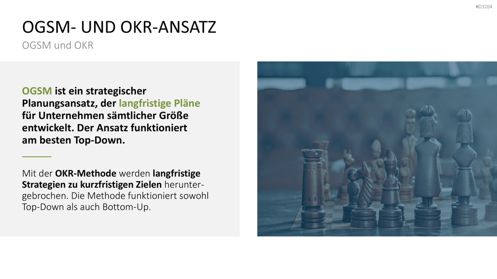 OGSM-Zielmanagement PowerPoint-Vorlage