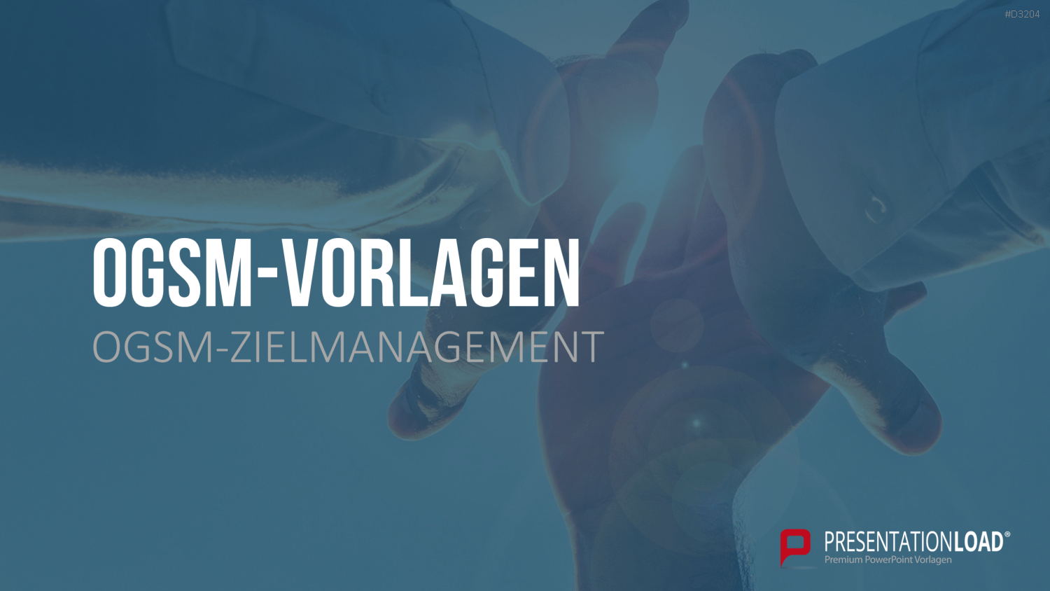 OGSM-Zielmanagement PowerPoint-Vorlage