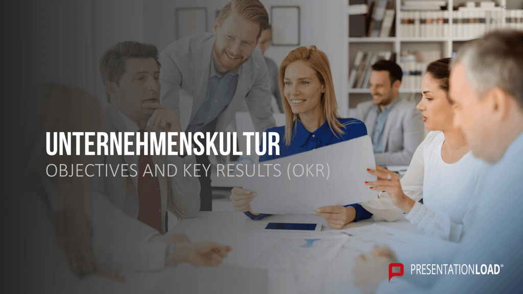 OKR Methode PowerPoint-Vorlage