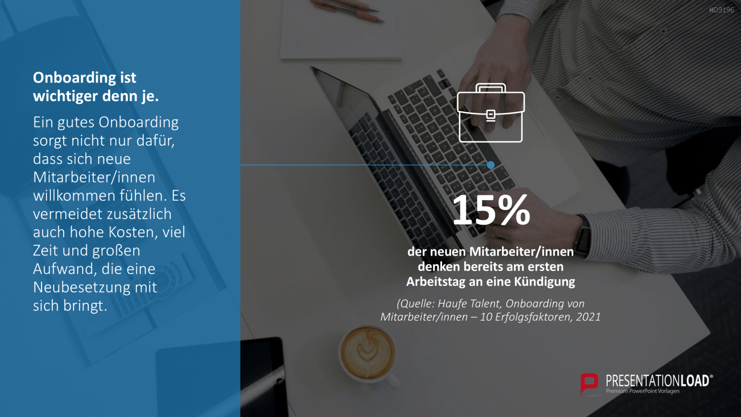 Onboarding PowerPoint-Vorlage