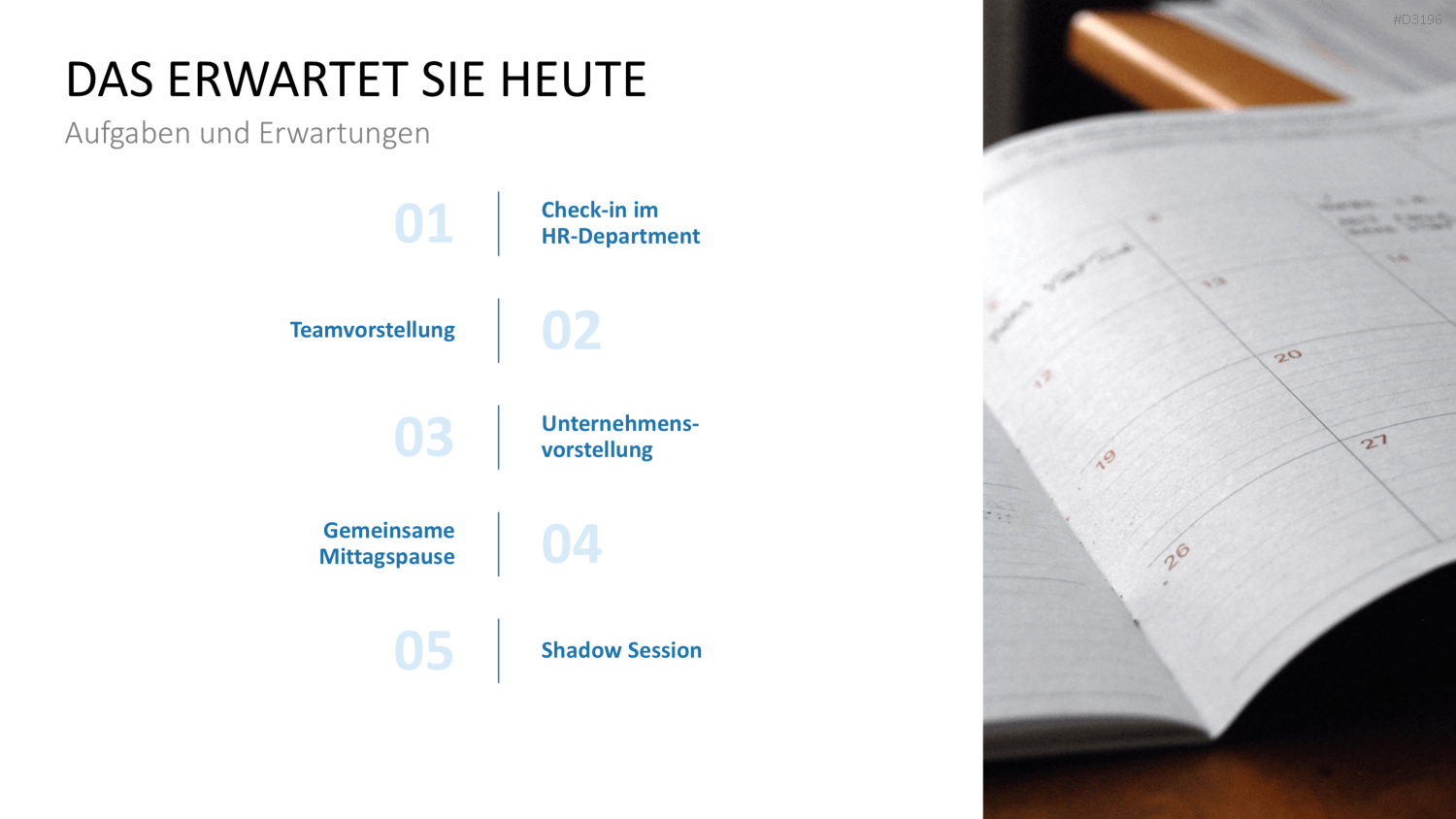 Onboarding PowerPoint-Vorlage