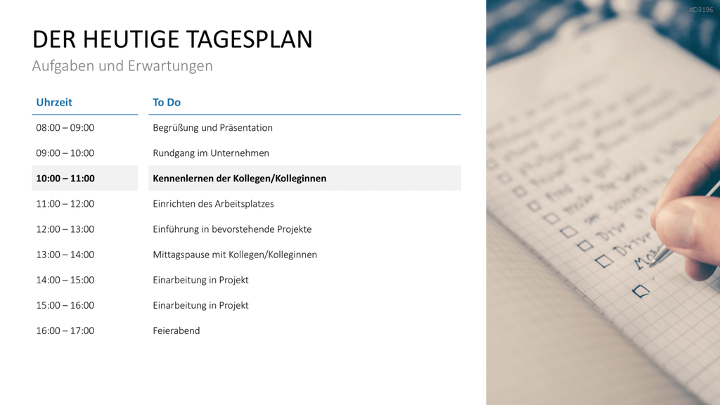 Onboarding PowerPoint-Vorlage