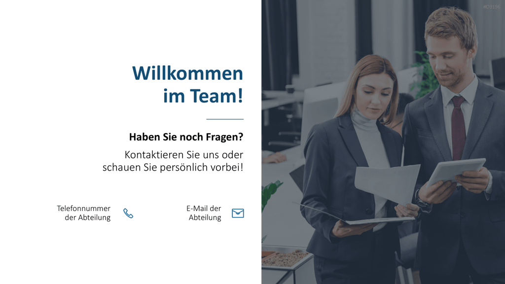 Onboarding PowerPoint-Vorlage