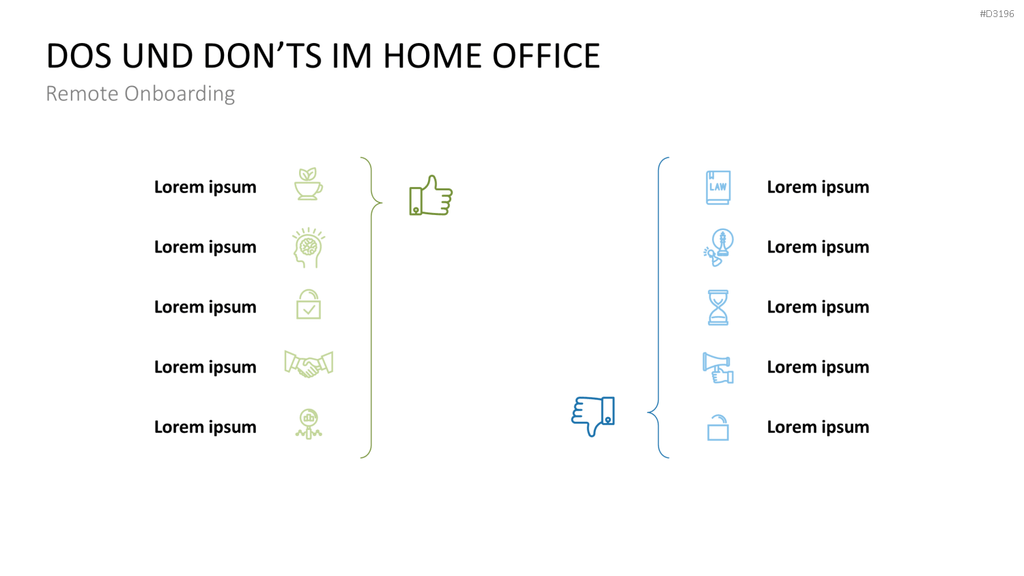Onboarding PowerPoint-Vorlage
