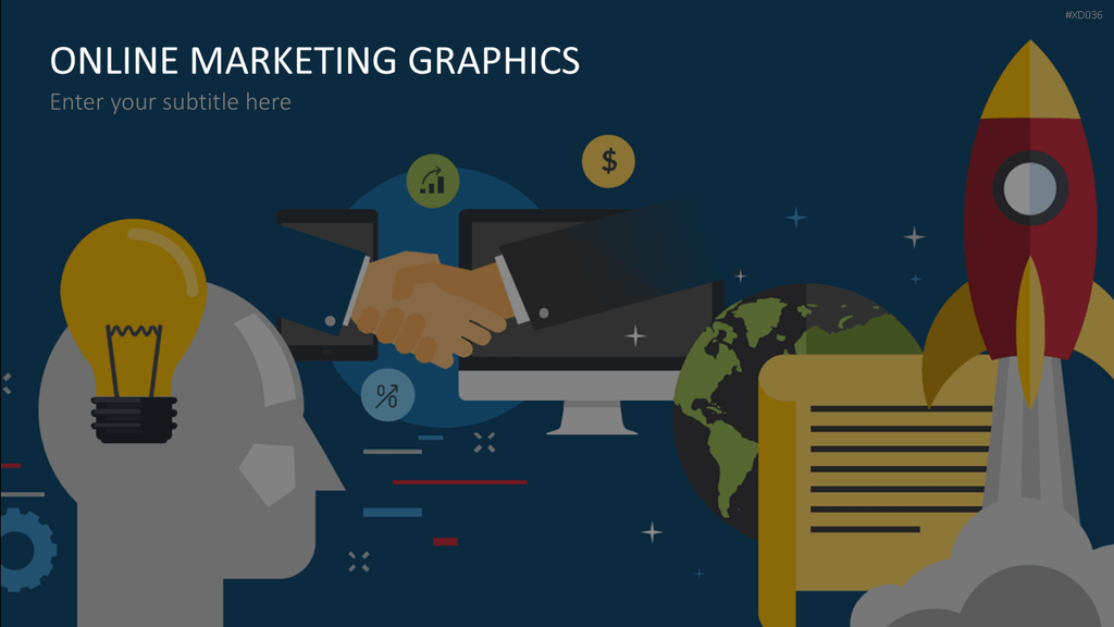 Online Marketing Bundle PowerPoint-Vorlage